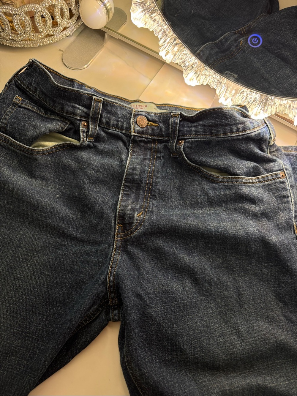 Men's Dark Blue Denim Jeans - Levi’s